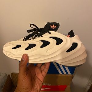❌Sold ❌New Adidas AdifoamQ - Wonder white Black- 9.5M